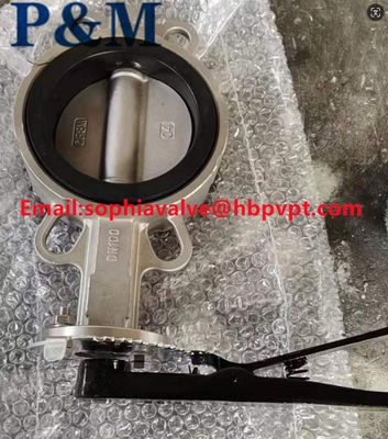CF8 CF8M stailness steel butterfly valve