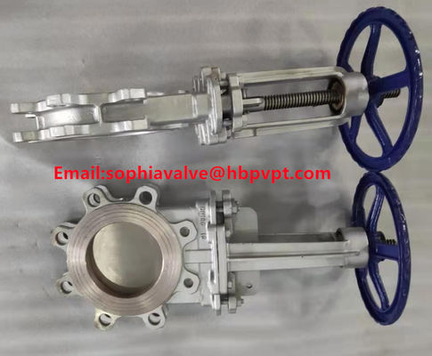 cast steel JIS 10K knife gate valve