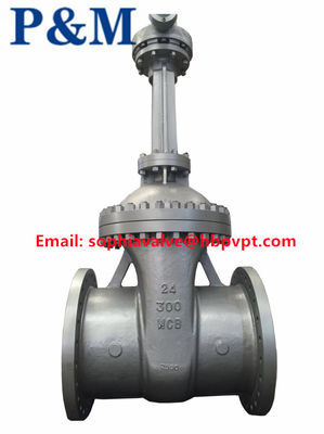 300LB WCB cast steel gate valve