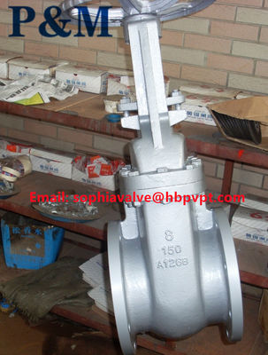 ANSI 125LB ASTM A126B cast iron gate valve