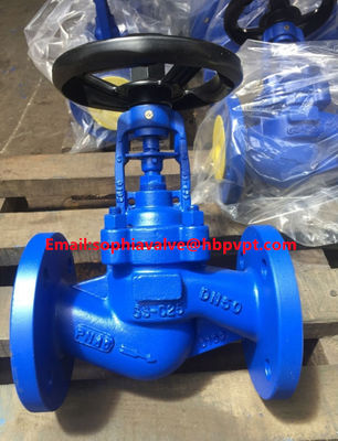 cast steel GS-C25 DIN bellows globe valve