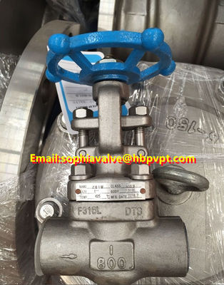 ANSI 800LB forged globe valve