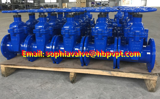 DIN3352 resilient seal gate valve