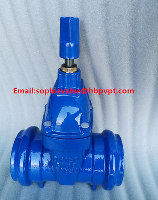 DIN PN16 GGG50 socket cast iron gate valve