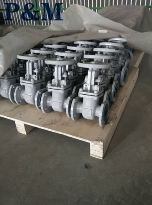 GOST standard PN16 cast steel gate valve