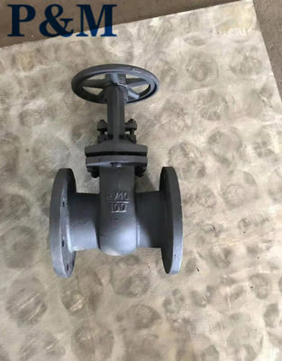 GOST standard PN16 cast steel gate valve