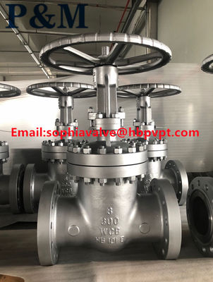 API 600LB WCB cast steel gate valve