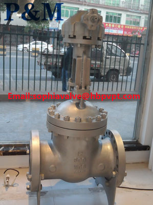 API 600LB WCB cast steel gate valve
