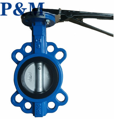 DIN PN10 PN16 cast iron butterfly valve