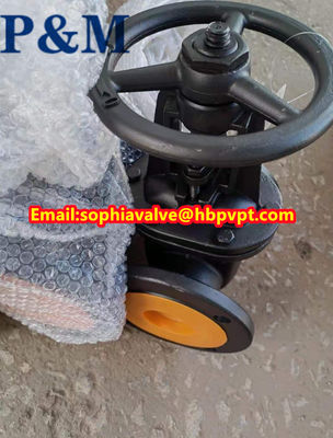 GOST Py10 cast iron gate valve