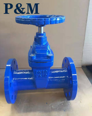 DIN F5 resilient seal gate valve