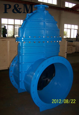 DIN F5 resilient seal gate valve