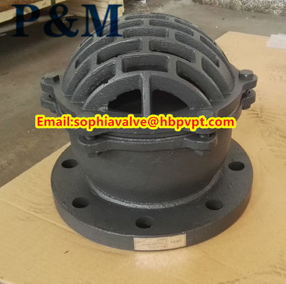 flanged end BS4504 foot valve