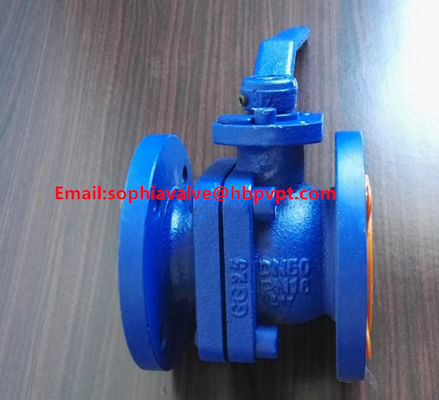 DIN PN16 GG25 cast iron ball valve