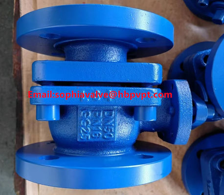 DIN PN16 GG25 cast iron ball valve