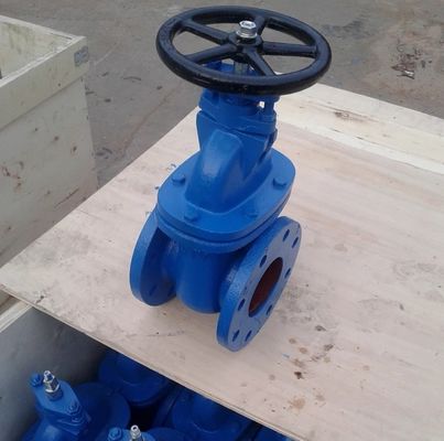 BS3464 PN10 GG25 cast iron gate valve