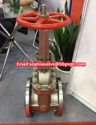 150lb CF8M stainless steel cast steel gate valve
