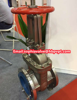 150lb CF8M stainless steel cast steel gate valve