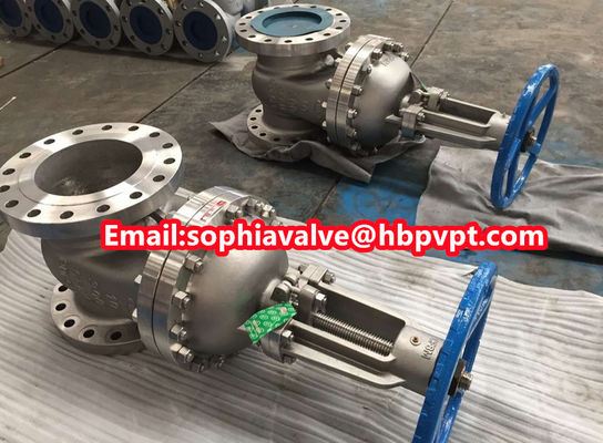 10 inch 300LB CF8M gate valve