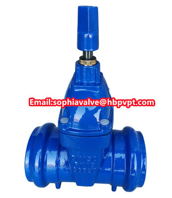 DIN PN16 GGG50 socket gate valve