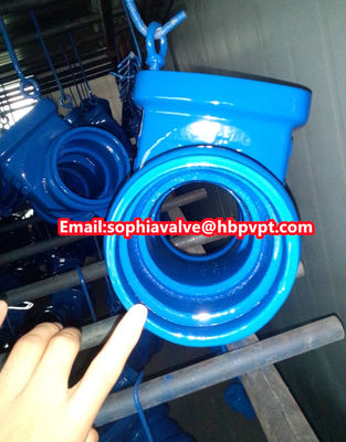 DIN PN16 GGG50 socket gate valve