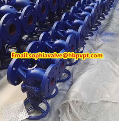 cast iron DIN globe valve PN16 GG25