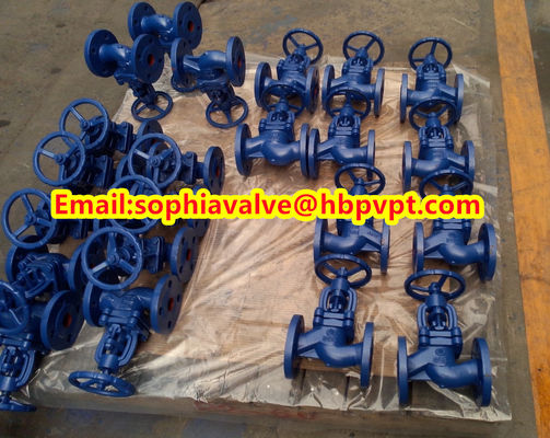 cast iron DIN globe valve PN16 GG25