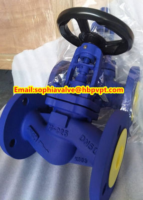DIN cast steel globe valve PN16 PN40