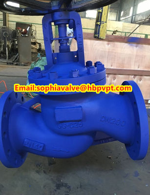 DIN cast steel globe valve PN16 PN40