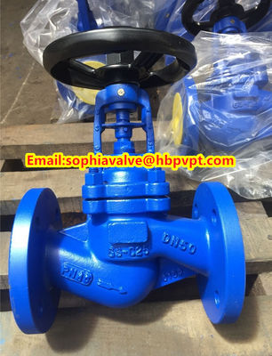 DIN cast steel globe valve PN16 PN40