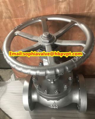 ASTM A216 WCB 600LB cast steel globe valve