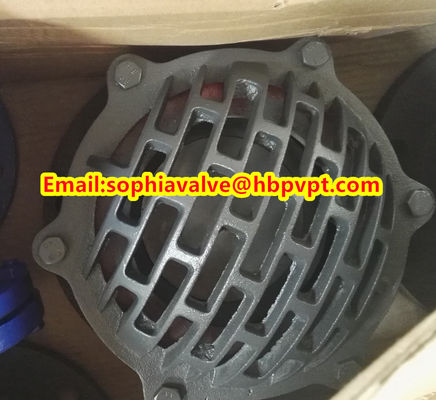 6 inch GG20 BS4504 flanged foot valve