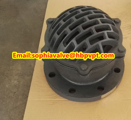 6 inch GG20 BS4504 flanged foot valve