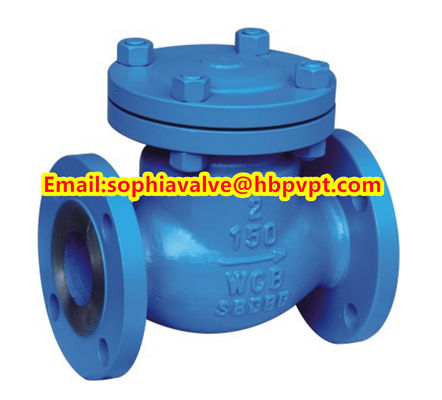 150LB 300LB WCB swing check valve