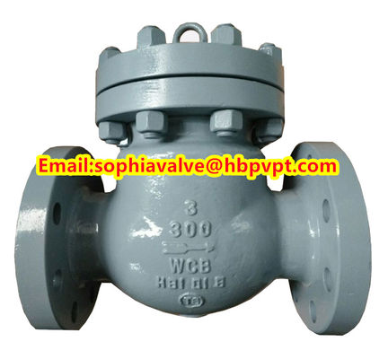 150LB 300LB WCB swing check valve