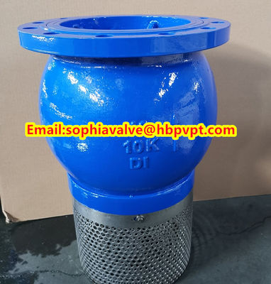 QT450 DN150 PN10/16 ball type check valve
