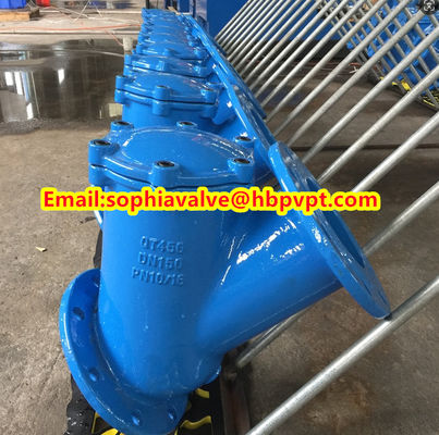 QT450 DN150 PN10/16 ball type check valve