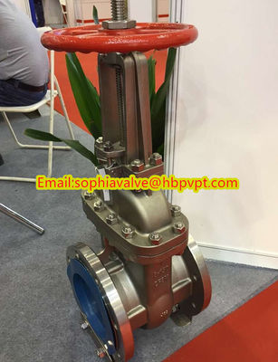 ASME B16.34 CF8M stainless steel gate valve