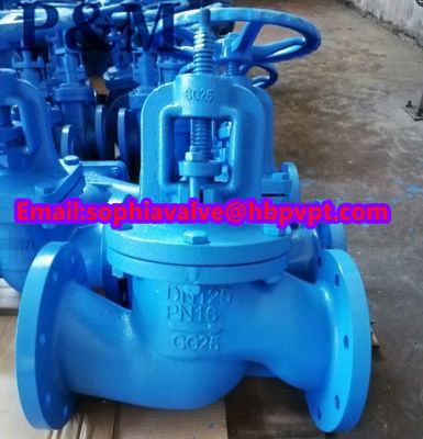 DIN3356 BODY GG25 bellows globe valve PN16