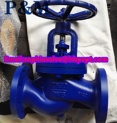 DIN3356 BODY GG25 bellows globe valve PN16