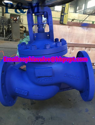 DIN PN40 GS-C25 bellows globe valve