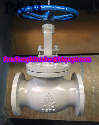 ASTM A216 WCB ANSI cast steel globe valve