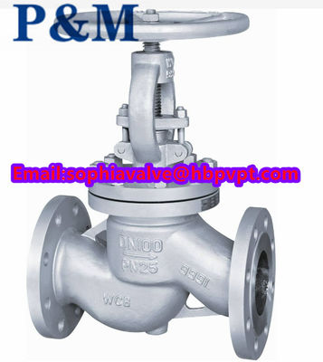 ASTM A216 WCB ANSI cast steel globe valve