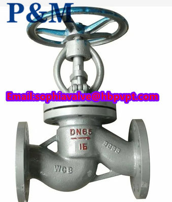 ASTM A216 WCB ANSI cast steel globe valve