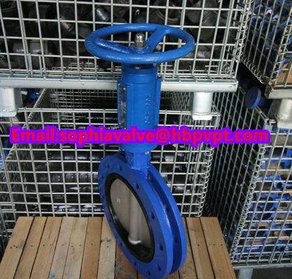 JIS 5K 10K cast iron butterfly valve made in China