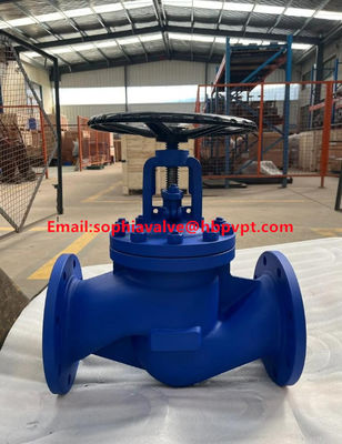 DIN globe valve GS-C25 PN40 handwheel operated