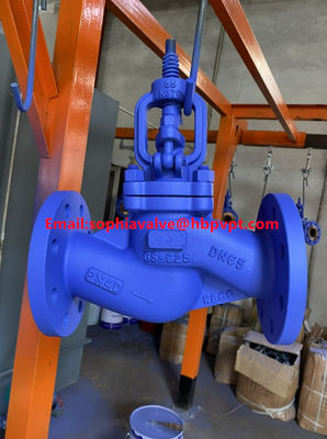 DIN globe valve GS-C25 PN40 handwheel operated