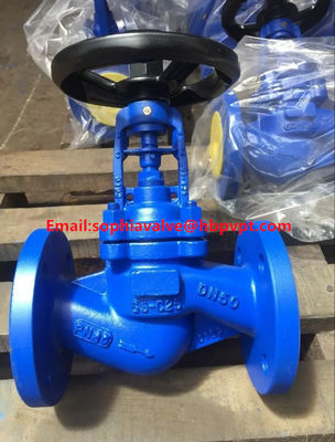 DIN globe valve GS-C25 PN40 handwheel operated