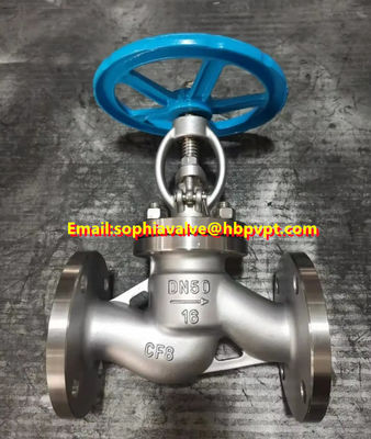 Stainless steel CF8 ANSI DIN globe valve