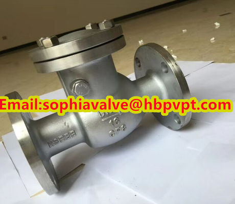 CF8 stainless steel cast steel swing check valve manufacturer